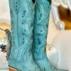 Lane Boots Cossette Boot By Lane - Turquoise Blaze