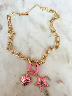 Treasure Jewels, Inc. Good Luck HorseShoe Pink Charms New Arrivals