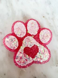 Southern Custom Designs New Arrivals Pink Paw Print Freshie