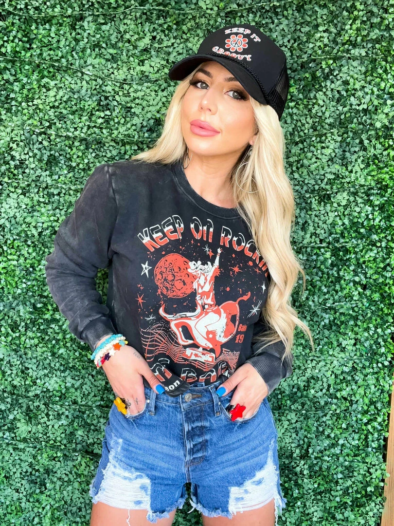 Country Deep New Arrivals Keep On Rockin Me Cropped Crew Sweatshirt 4 Country Deep New Arrivals Keep On Rockin Me Cropped Crew Sweatshirt
