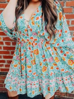 Dongguan Haohoo Clothing CO., Ltd Picking Wild Flowers Dress Sale!