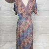 Fashion Fuse Print Wrap Dress - Pink Sale! 2 Fashion Fuse Print Wrap Dress - Pink Sale!
