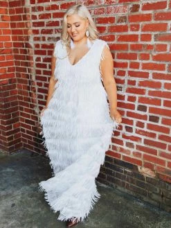 D & J Industries Promise Forever Dress Long - White 11 D & J Industries Promise Forever Dress Long - White