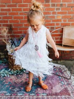 D & J Industries Promise Forever Dress - White