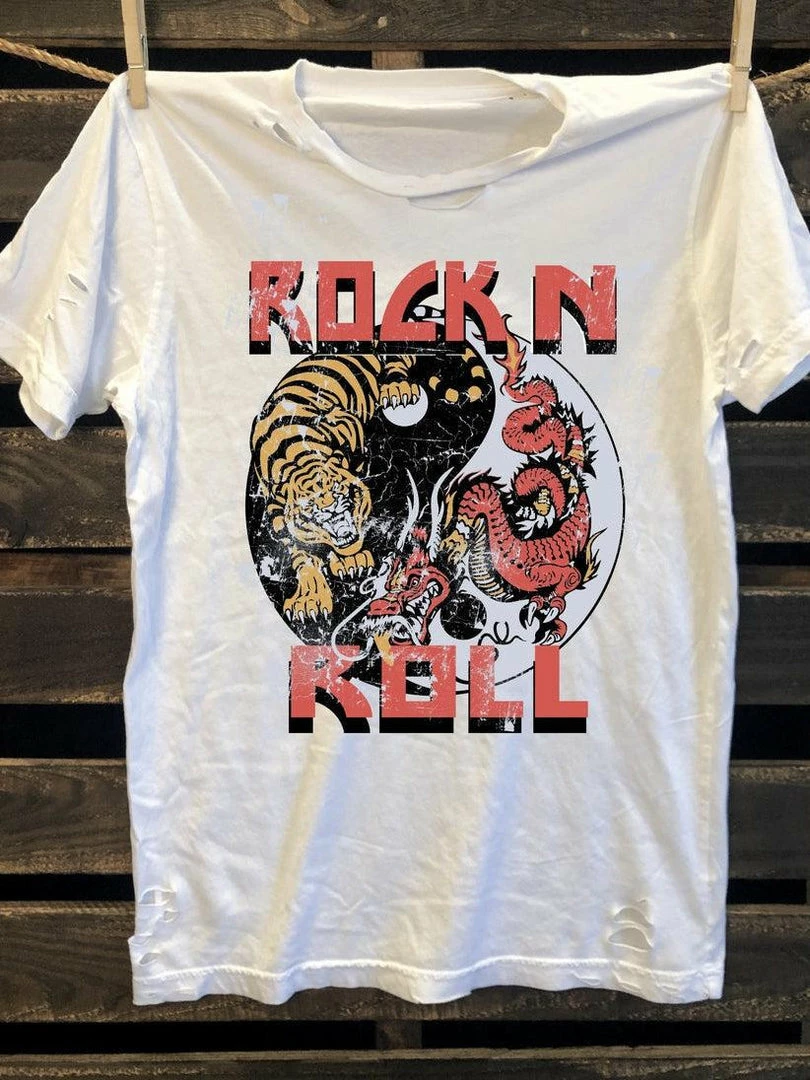 Country Deep Rock N Roll Distressed Tee Clothing 4 Country Deep Rock N Roll Distressed Tee Clothing