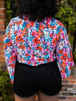 D & J Industies Co., LTD. Pre-Orders PREORDER Better Days Top - Red & Pink Floral 9 D & J Industies Co., LTD. Pre-Orders PREORDER Better Days Top - Red & Pink Floral