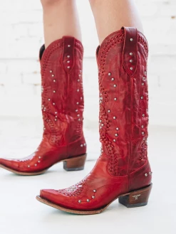 Lane Boots Cossette Boot By Lane - Smoldering Ruby New Arrivals