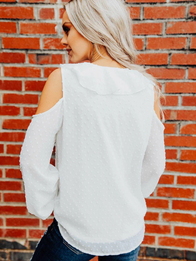 D & J Industries She's Somethin' Top - White 6 D & J Industries She's Somethin' Top - White