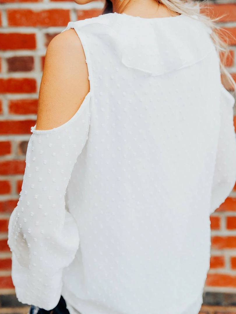 D & J Industries She's Somethin' Top - White 7 D & J Industries She's Somethin' Top - White