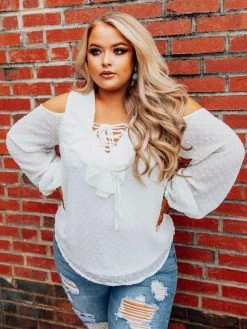 D & J Industries She's Somethin' Top - White 13 D & J Industries She's Somethin' Top - White