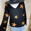 Peach Love CA Star Sweater