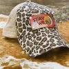 Country Rogue Hats Stay Wild - Leopard Ball Cap