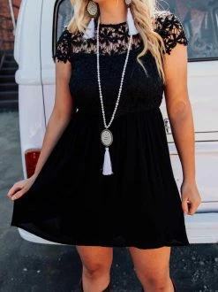 D & J Industries Summer Nights Dress - Black Sale! 10 D & J Industries Summer Nights Dress - Black Sale!