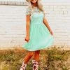 D & J Industries Summer Nights Dress - Mint 2 D & J Industries Summer Nights Dress - Mint