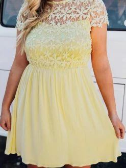 D & J Industries Summer Nights Dress - Yellow 19 D & J Industries Summer Nights Dress - Yellow