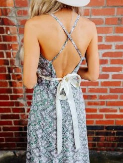 Dongguan Haohoo Clothing CO., Ltd Summer Oasis Dress - Olive 7 Dongguan Haohoo Clothing CO., Ltd Summer Oasis Dress - Olive