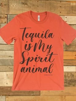 GTN Tequila Is My Spirit Animal Tee Clothing
