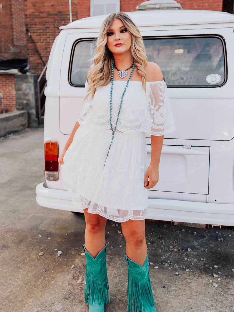 D & J Industries The Getaway Dress - White Sale! 3 D & J Industries The Getaway Dress - White Sale!