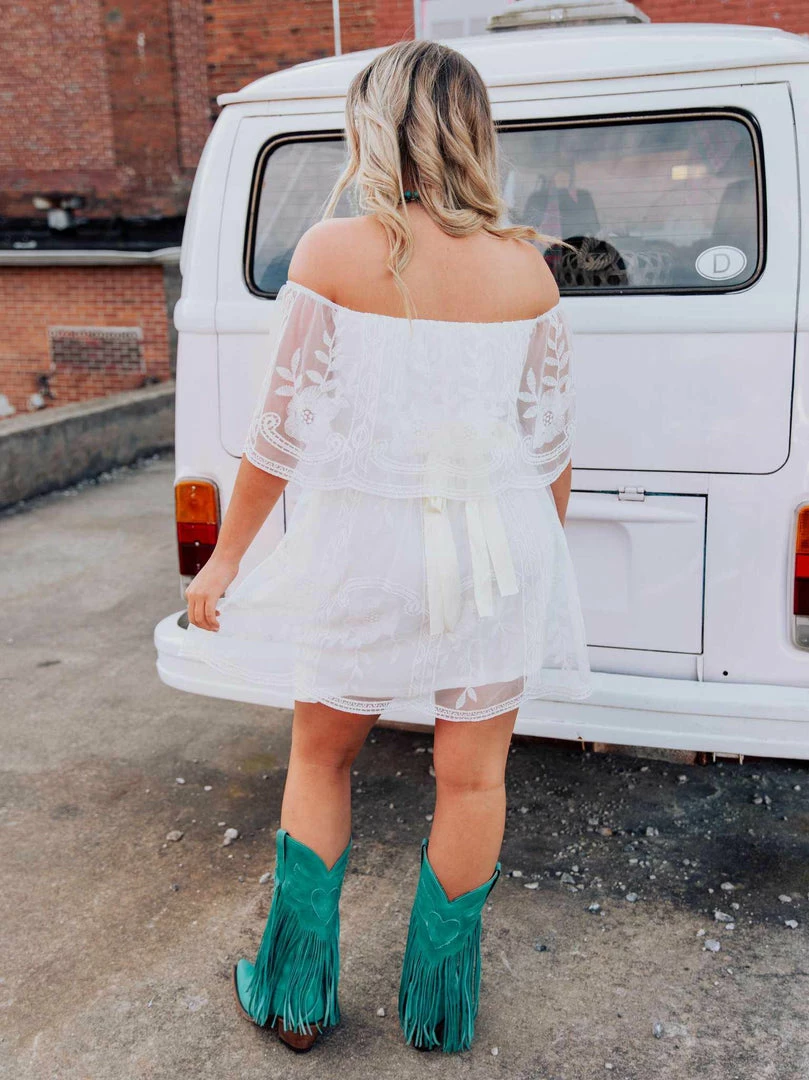 D & J Industries The Getaway Dress - White Sale! 6 D & J Industries The Getaway Dress - White Sale!