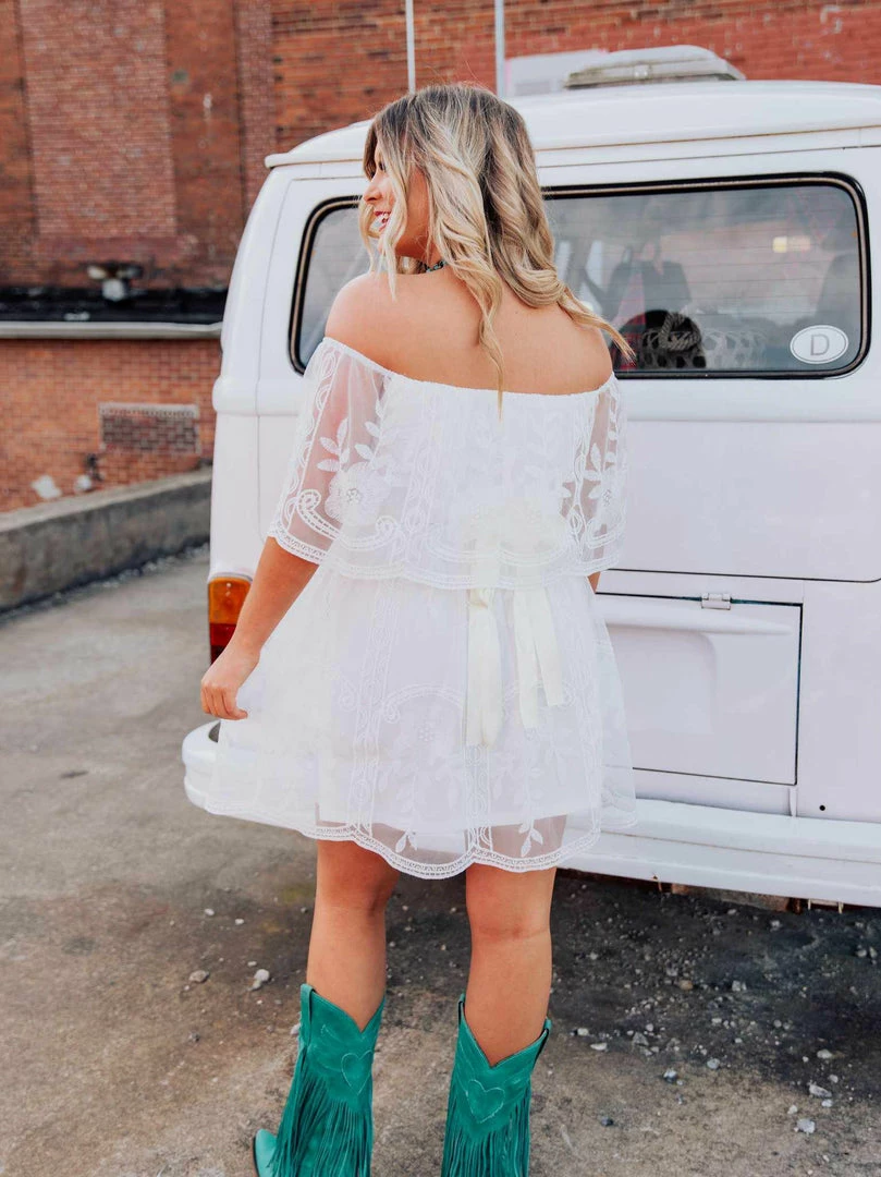 D & J Industries The Getaway Dress - White Sale! 7 D & J Industries The Getaway Dress - White Sale!