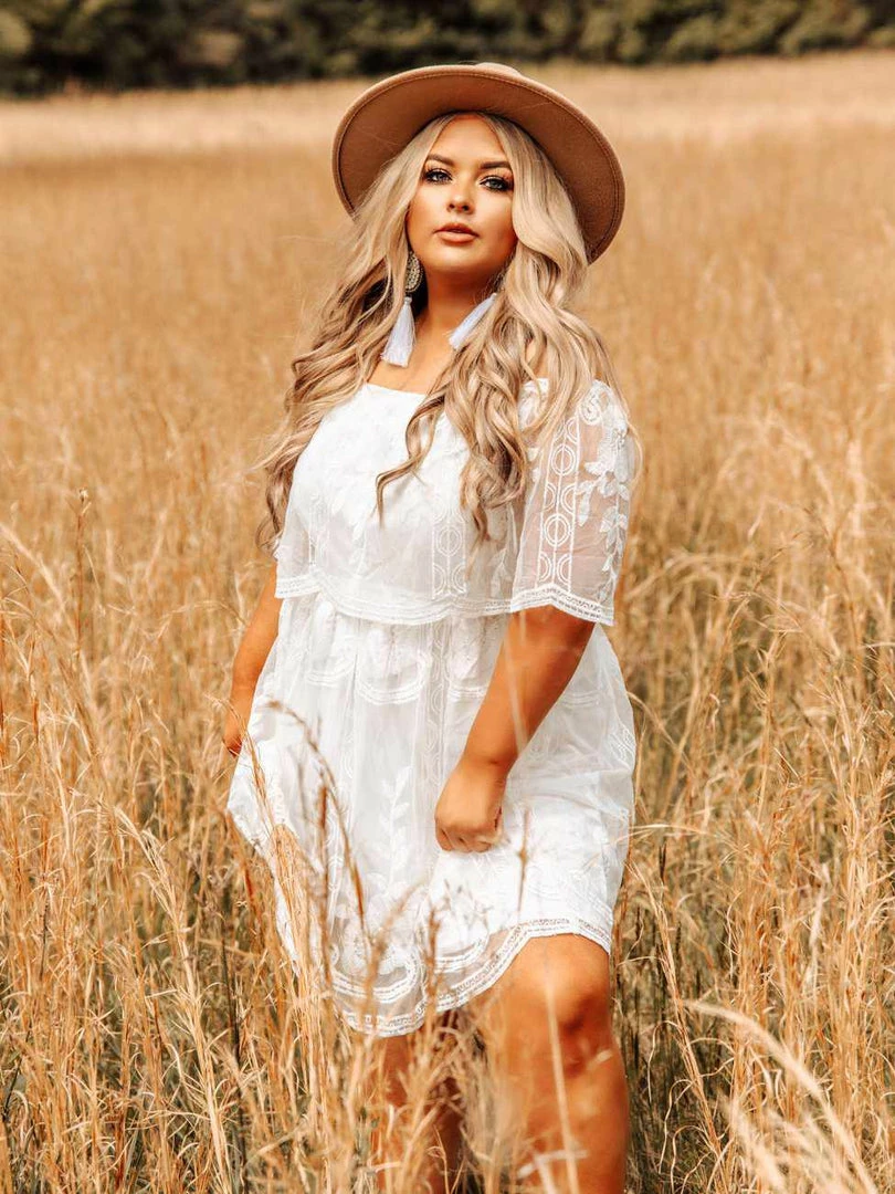 D & J Industries The Getaway Dress - White Sale! 4 D & J Industries The Getaway Dress - White Sale!