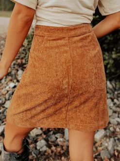 Dongguan Haohoo Clothing CO., Ltd The Southern Corduroy Skirt - Camel Sale! 6 Dongguan Haohoo Clothing CO., Ltd The Southern Corduroy Skirt - Camel Sale!