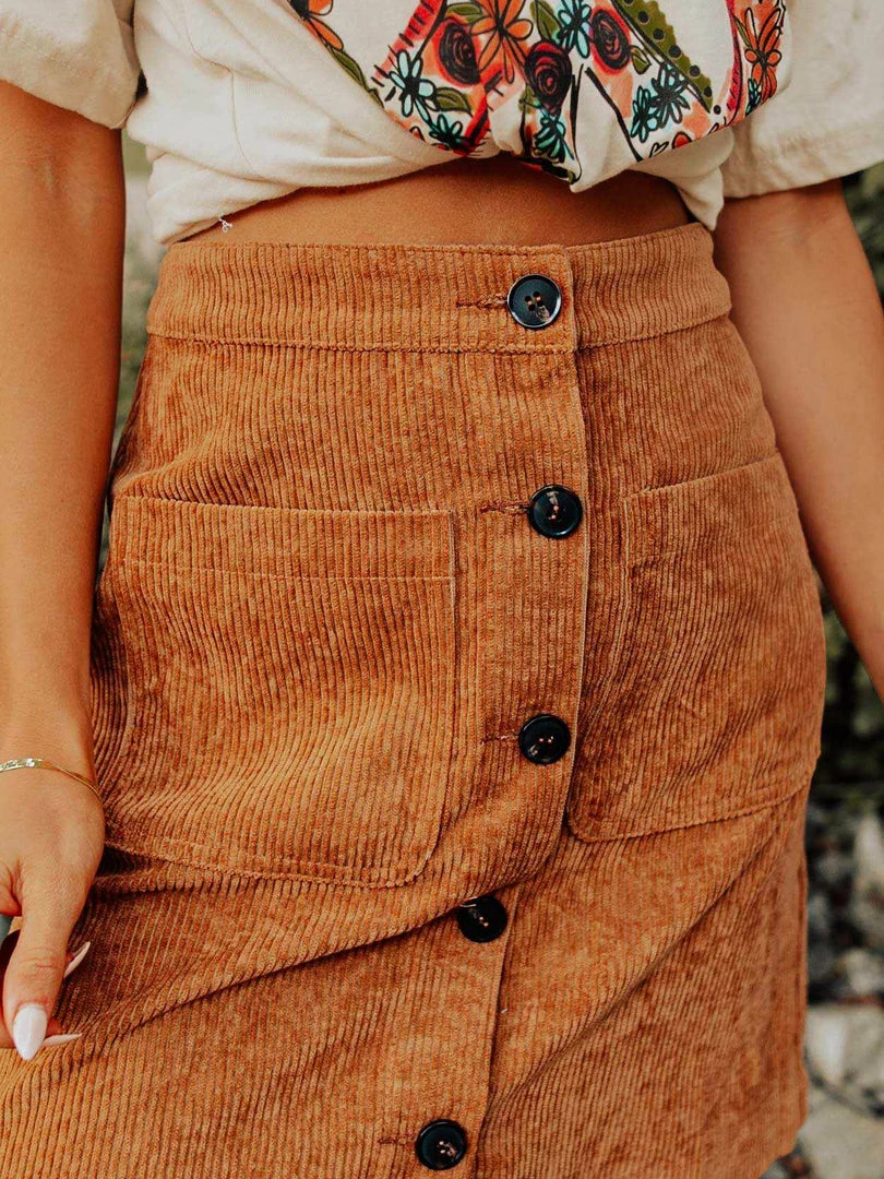 Dongguan Haohoo Clothing CO., Ltd The Southern Corduroy Skirt - Camel Sale! 5 Dongguan Haohoo Clothing CO., Ltd The Southern Corduroy Skirt - Camel Sale!
