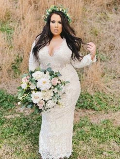 Southern Fried Chics Tie The Knot Lace Dress Bridal