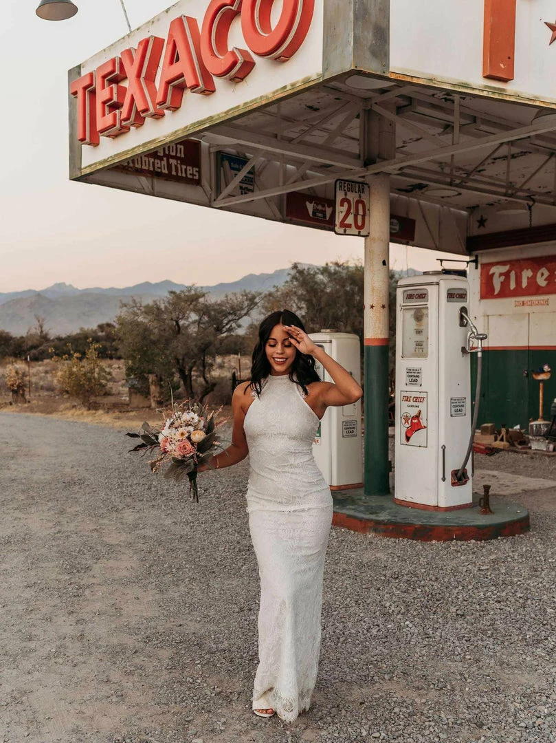 Southern Fried Chics Bridal To Have And To Hold Lace Dress - White 6 Southern Fried Chics Bridal To Have And To Hold Lace Dress - White