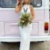 Southern Fried Chics Bridal To Have And To Hold Lace Dress - White