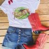 Miss Mud Pie Towanda Tee - White Clothing