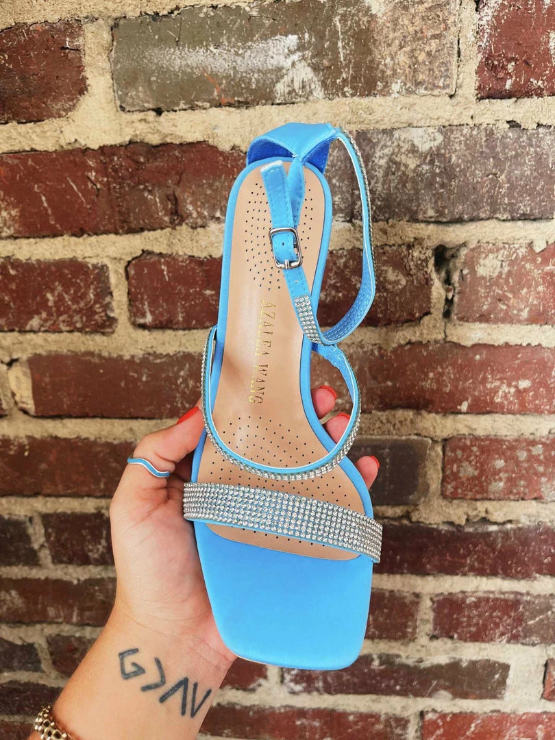 Azalea Wang Sale! Tricky Blue Heel 4 Azalea Wang Sale! Tricky Blue Heel