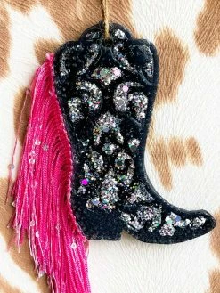 Southern Custom Designs Western Boot Fringe Freshie Accessories
