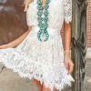 Southern Fried Chics Wrapped Up In Your Arms Lace Dress Bridal 2 Southern Fried Chics Wrapped Up In Your Arms Lace Dress Bridal