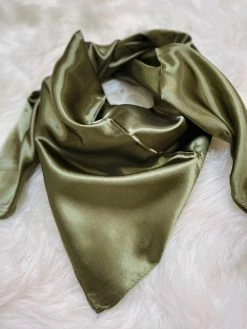 Rowdy Crowd Clothing Wynonna Wild Rag - Olive