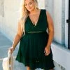 D & J Industries You Deserve It Dress - Evergreen Sale!