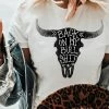 Miss Mud Pie Back On My Bull Western T-shirt Clothing 1 Miss Mud Pie Back On My Bull Western T-shirt Clothing