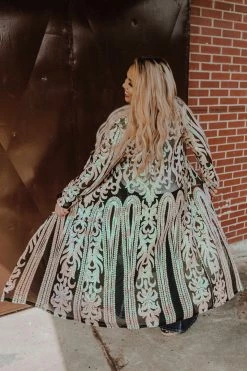 Dongguan Haohoo Clothing CO., Ltd PREORDER The Royal Sequin Duster - Bubblegum Pre-Orders