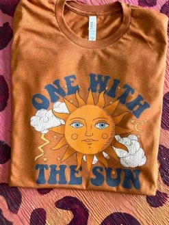 Miss Mud Pie One With The Sun T-shirt - Harvest